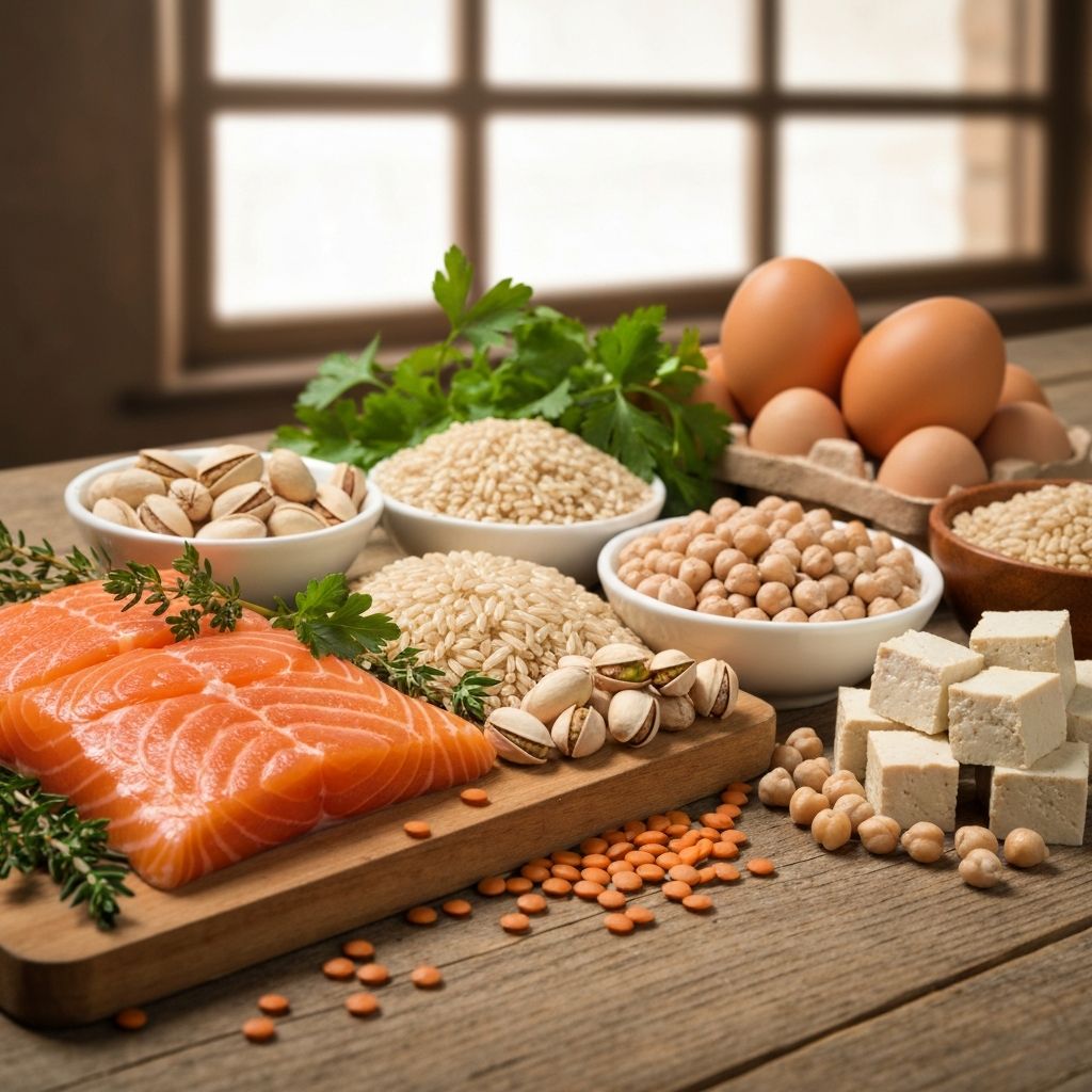 Protein-rich food sources